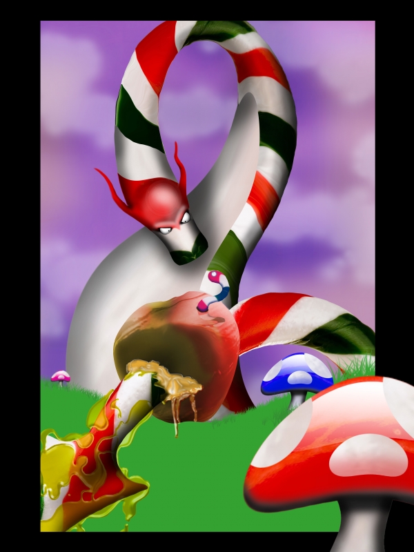 Creation of DRAGON CANDY: Step 23